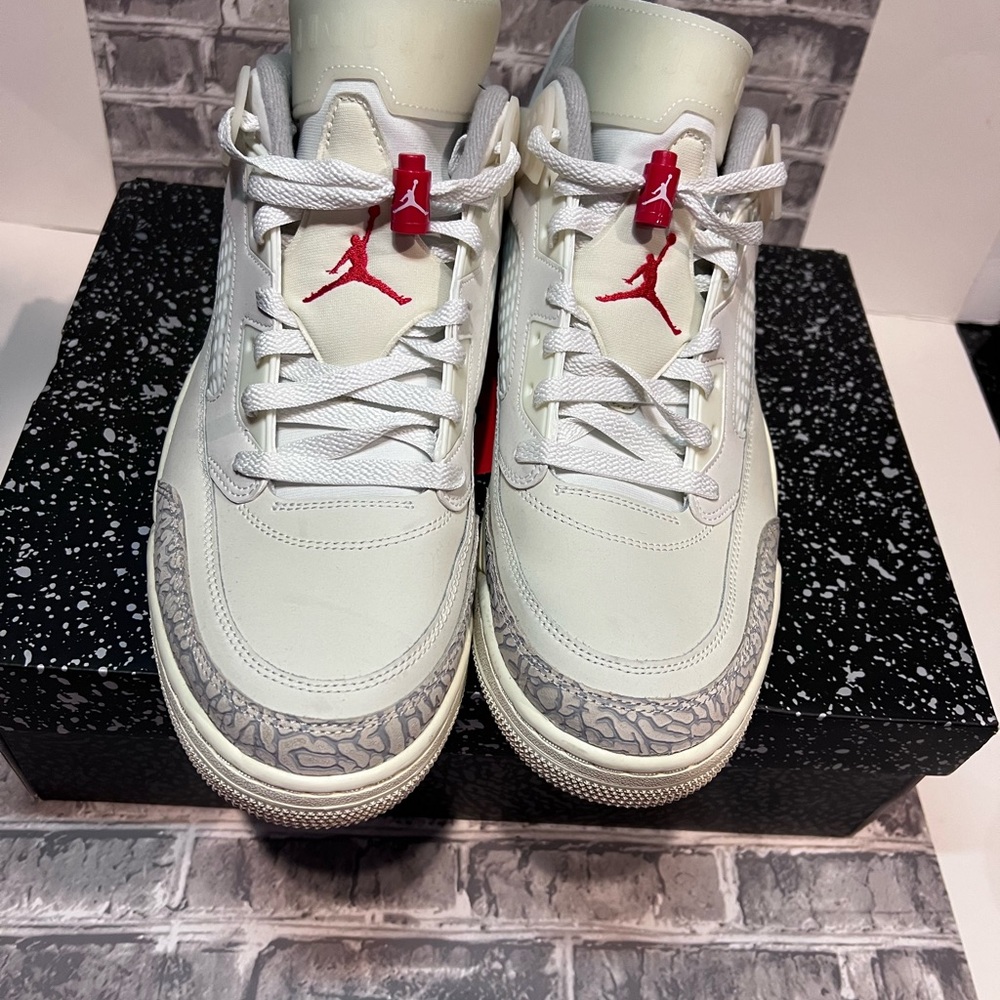 Jordan AIR Spizike Low Coconut Milk Sport Sneakers Mens Sz 13